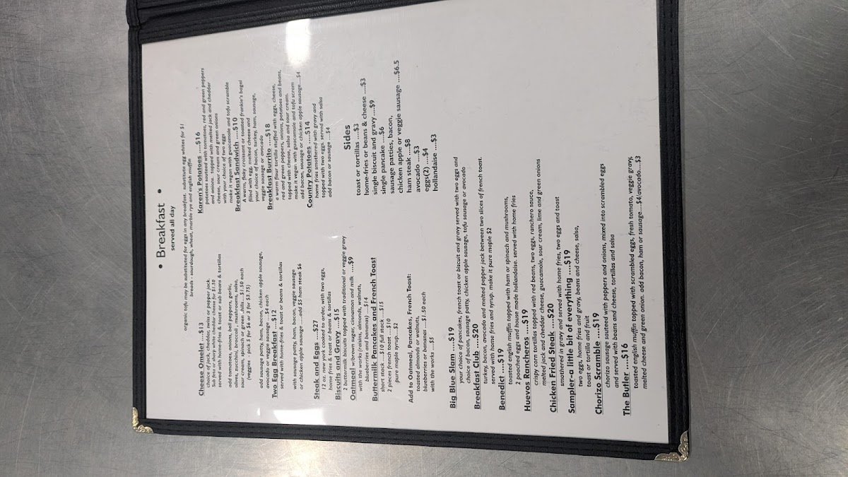 Menu The Big Blue Cafe-4